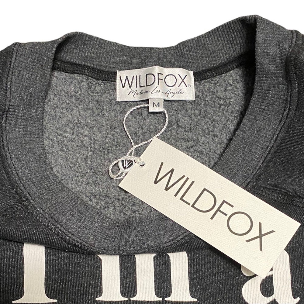NWT WILDFOX Wildfox I’m A Cat Sommers Sweater - Picture 3 of 3
